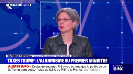 Sandrine Rousseau: "Les décisions de Donald Trump sont totalement autoritaires"