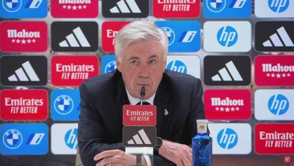 Ancelotti explica y desvela la situación de la portería mirando al Arsenal