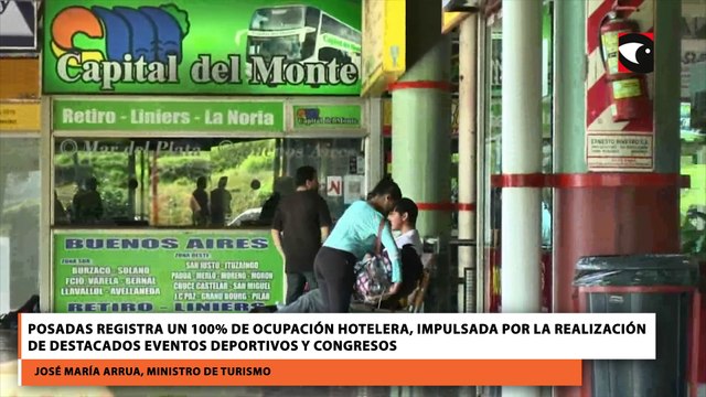 Posadas registra un 100% de ocupación hotelera, impulsada por la realización de destacados eventos deportivos y congresos
