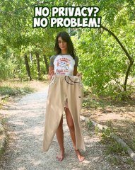 Privacy hack for dressing anywhere👗