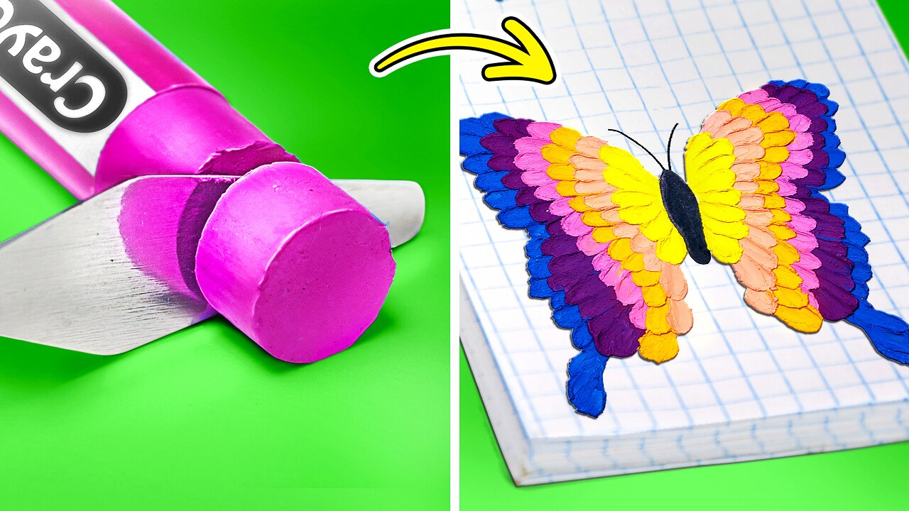 Rich vs Broke Art Challenge | Tutorials To Boost Up Your Imagination by 123 GO! UNIVERSE