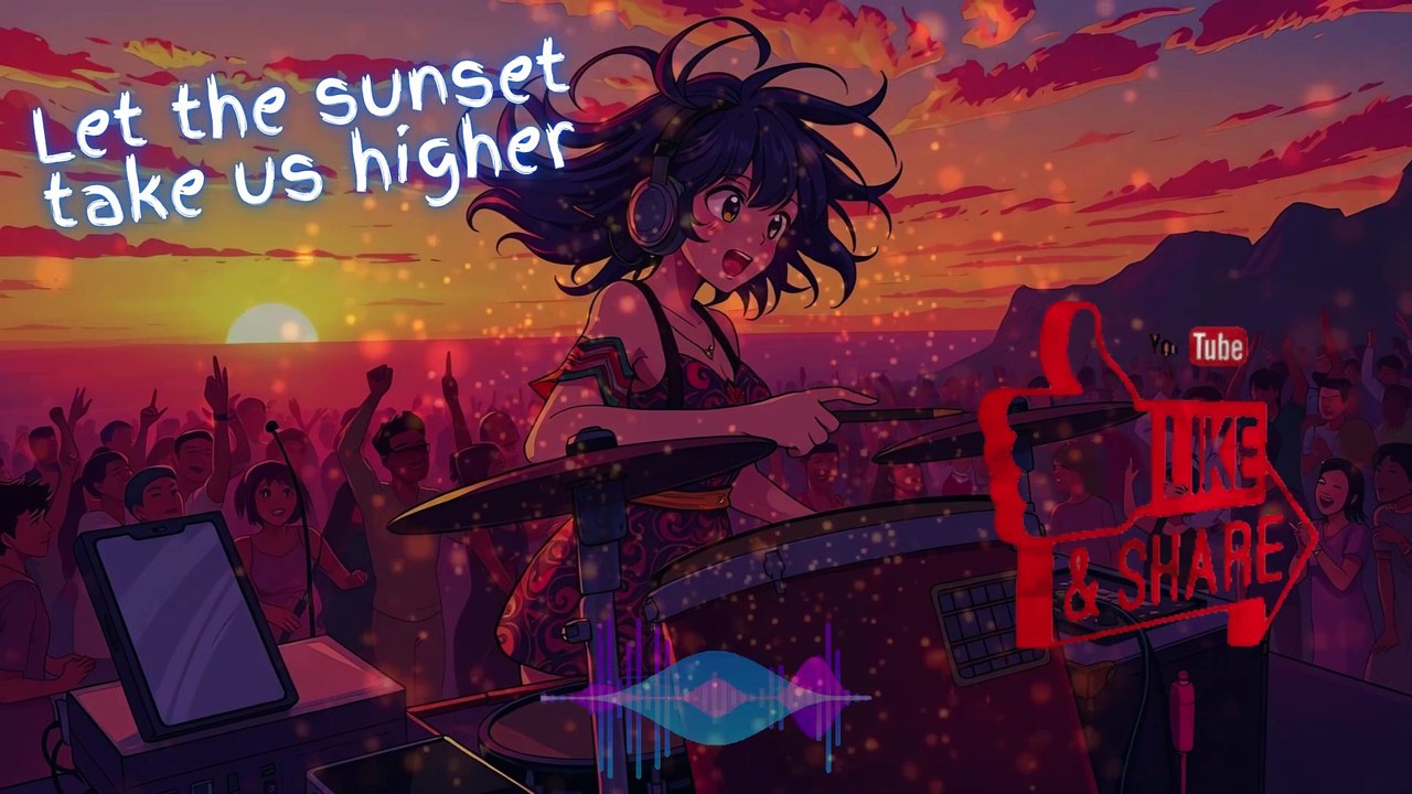 Let the sunset take us higher | Rise | Freedom | Sunset | Dreamy | #tunetitans #newsong #music