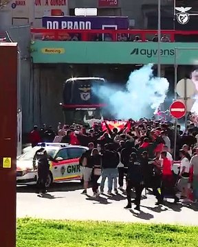 Apoio adeptos do Benfica
