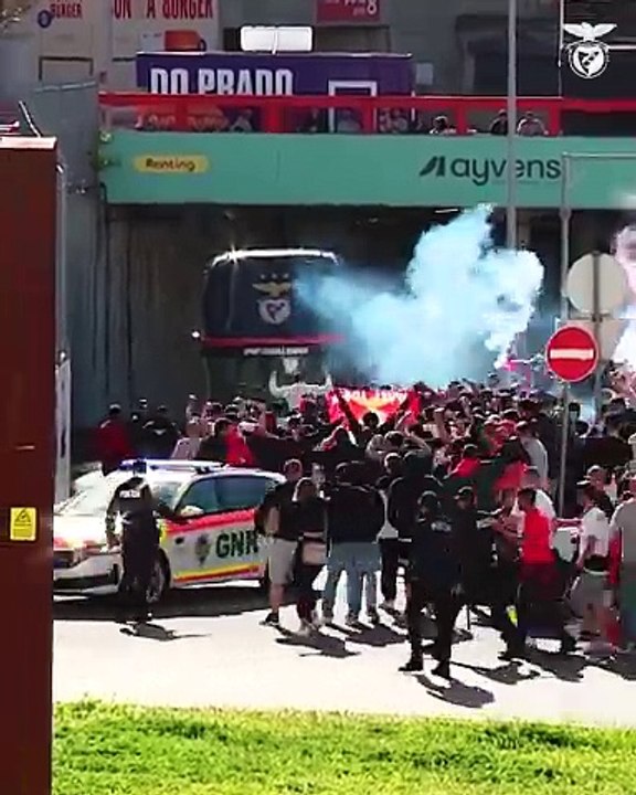 Apoio adeptos do Benfica