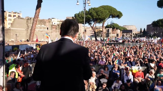 Conte - Il mio intervento questa sera dal palco di Fori Imperiali a Roma.. (05.04.25)