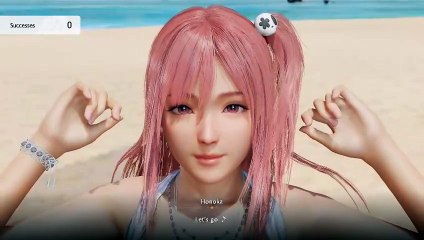 sit up training with honoka Venus Vacation PRISM DEAD OR ALIVE Xtreme