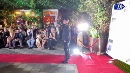 Candidatos de Mr. Global Cuba 2025 reciben bandas oficiales en Miami