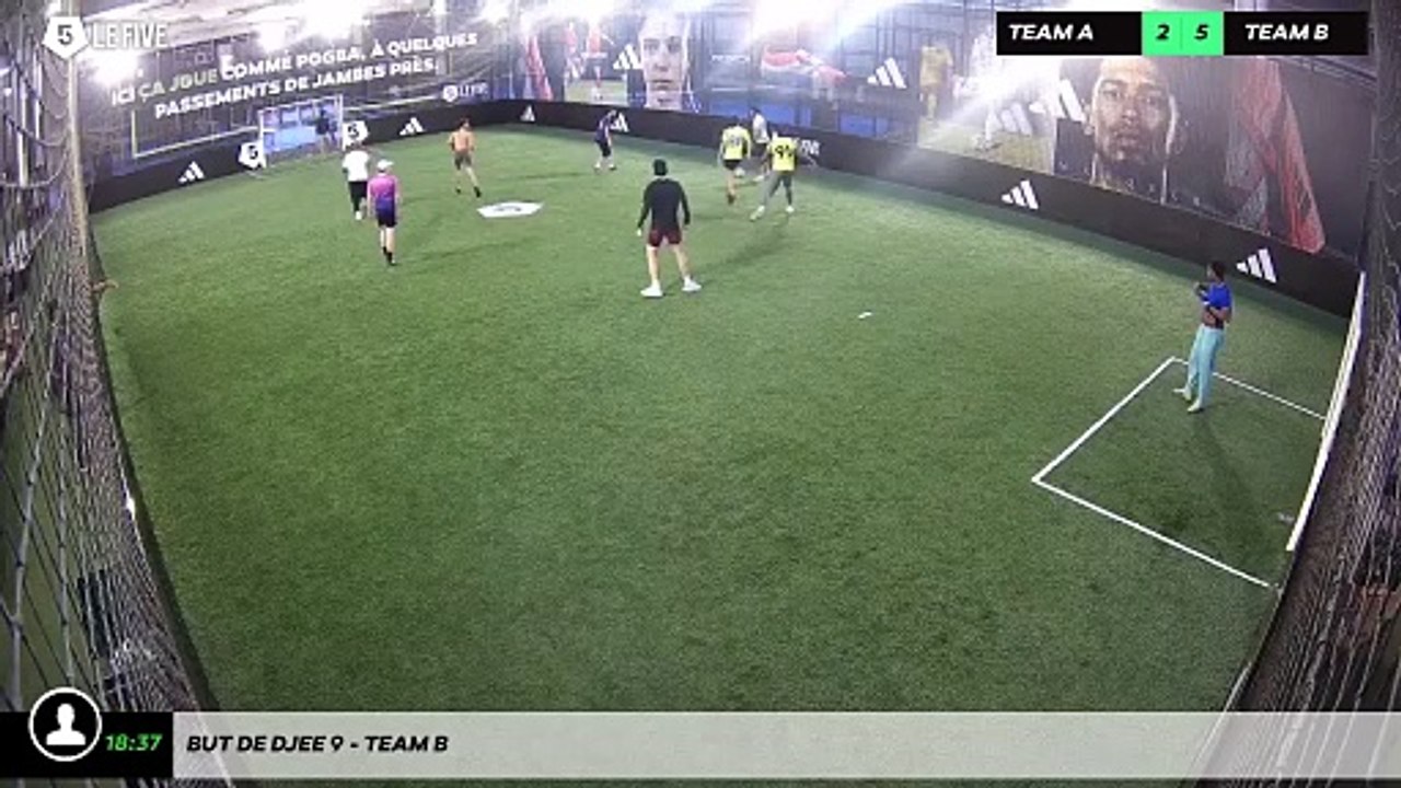 But de Djee 9 - Team B