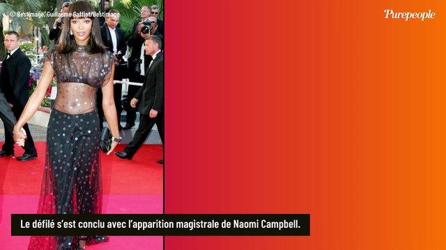 Premier défilé de Vittoria de Savoie, la relève est assurée aux côtés de la reine du catwalk Naomi Campbell