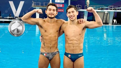 Randal Willars y Kevin Berlín obtienen medalla de plata en el Mundial de Clavados Guadalajara 2025
