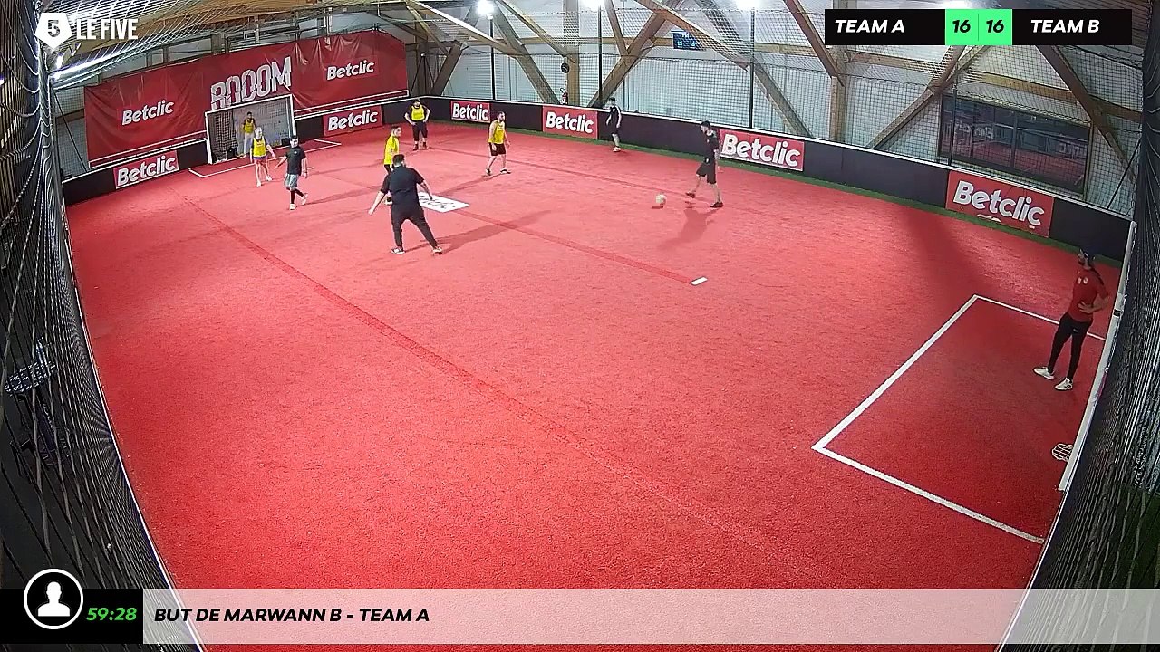 But de Marwann B - Team A