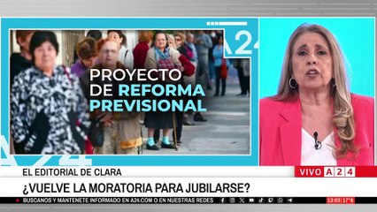 📢 PROYECTO DE REFORMA JUBILATORIA: EDITORIAL DE CLARA SALGUERO
