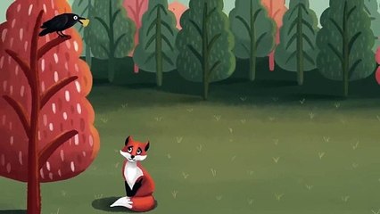 Fox and the Crow - English Cartoon