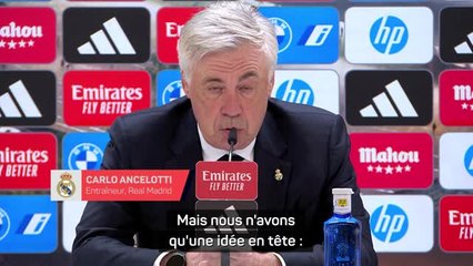 Real Madrid - Ancelotti : "Nous devons nous battre jusqu'à la fin"