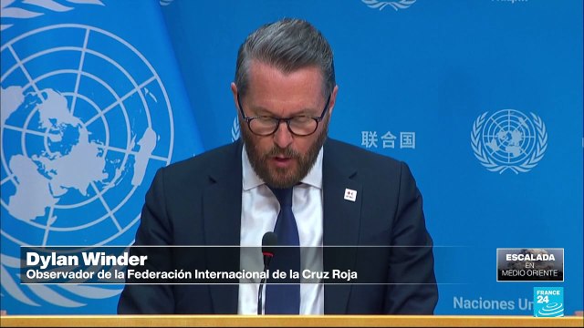 Media Luna Roja revela video de ataque israelí a ambulancias en Gaza