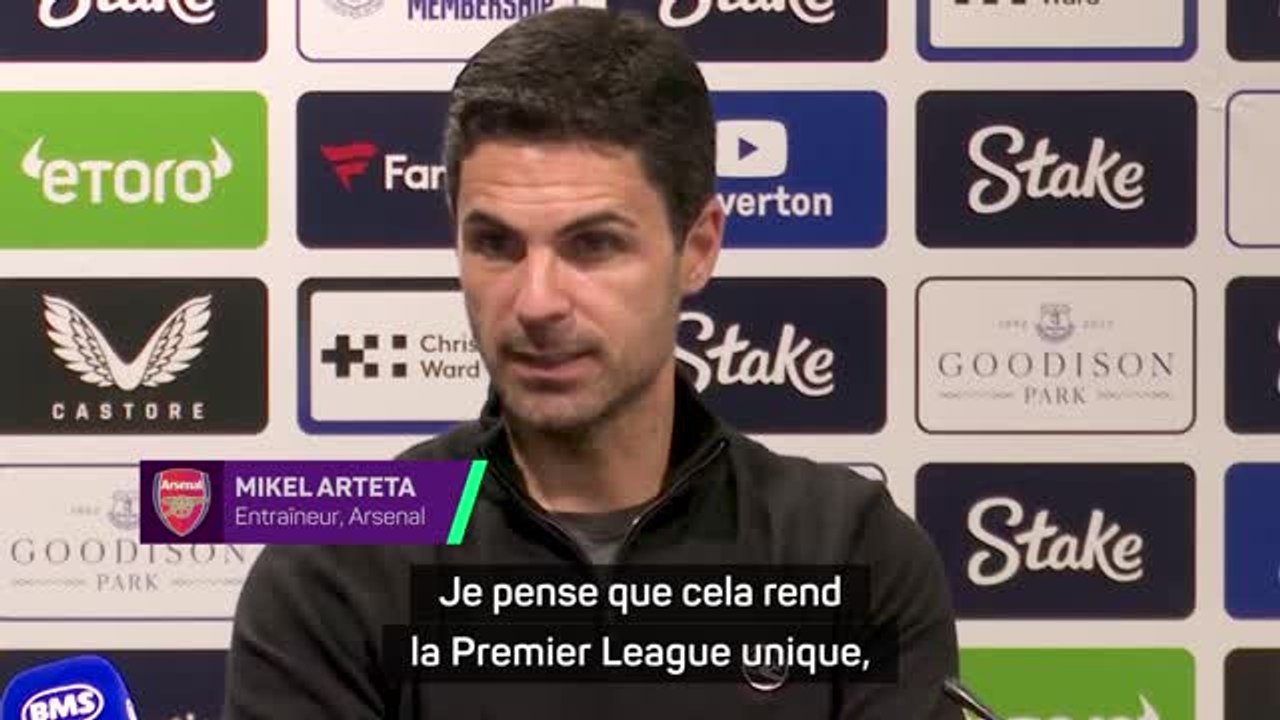 Arsenal - Arteta : "Un stade comme Goodison Park rend la Premier League unique"