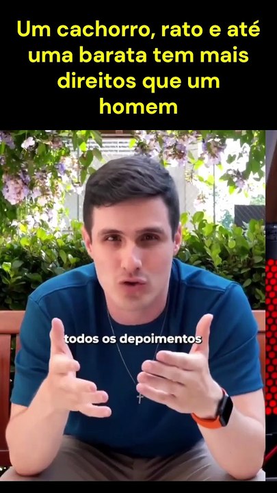 Nós homens não temos nenhum direito perante a justiça