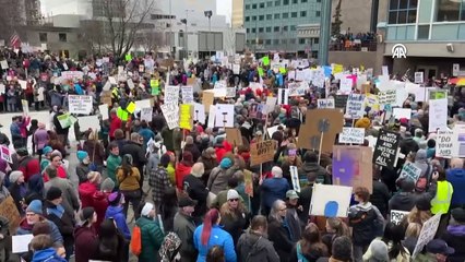 ABD genelinde Trump yönetimine karşı protesto gösterileri yapıldı