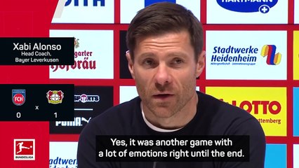 Leverkusen needed Heidenheim win after shock DFB-Pokal elimination - Alonso