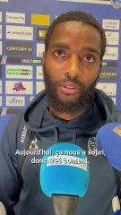 Youssouf M'Changama (Estac) raconte son magnifique coup-franc inscrit contre le Red Star ce samedi 5 avril