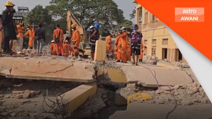 Tentera Myanmar hadkan bantuan mangsa gempa di kawasan pembangkang