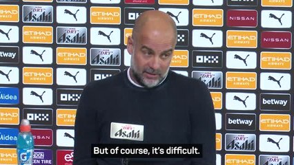'Of course it will be difficult' to replace De Bruyne - Guardiola
