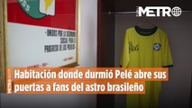 Habitación donde durmió Pelé abre sus puertas a fans del astro brasileño