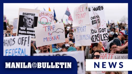 Angry protesters from New York to Alaska assail Trump and Musk in 'Hands Off!' rallies