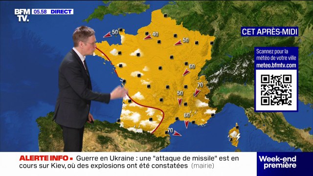 Météo: un ciel dégagé sur toute la France et des températures qui atteignent les 26 degrés l’après-midi