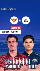 SRH vs GT Dream11 Prediction for IPL 2025