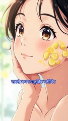 Lemon 🍋 bleach face scrub in Hindi