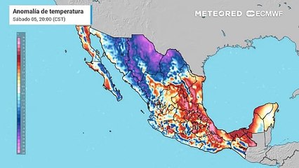 Segunda semana de abril con marcado descenso térmico, lluvias y viento