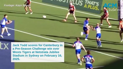 Jack Todd stars for Bulldogs