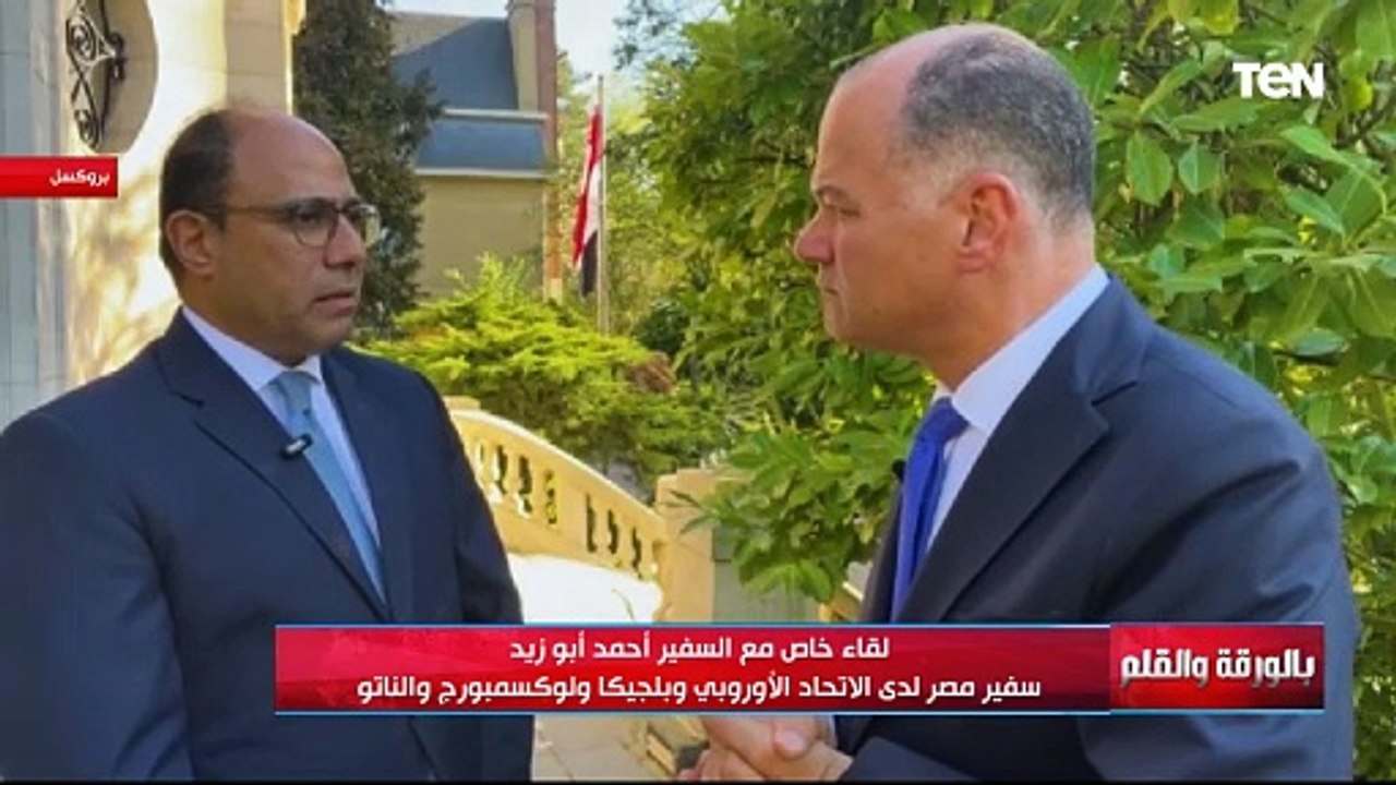 هل يوجد فهم أوروبي حقيقي للوضع المتأزم في الشرق الأوسط؟..السفير أحمد أبو زيد يجيب