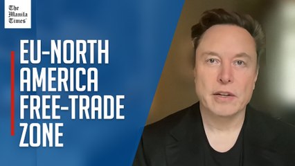 Musk says he hopes for 'zero tariffs' between US and Europe