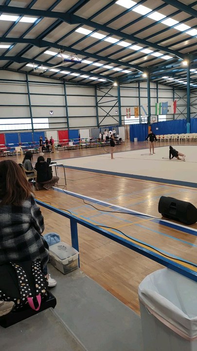 Hoy toca competición de Gimnasia Rítmica en San Javier.
