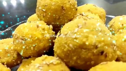 makai k atay k ladu | corn flour ladu recipe | #cooking #youtube #ladu #dryfruit