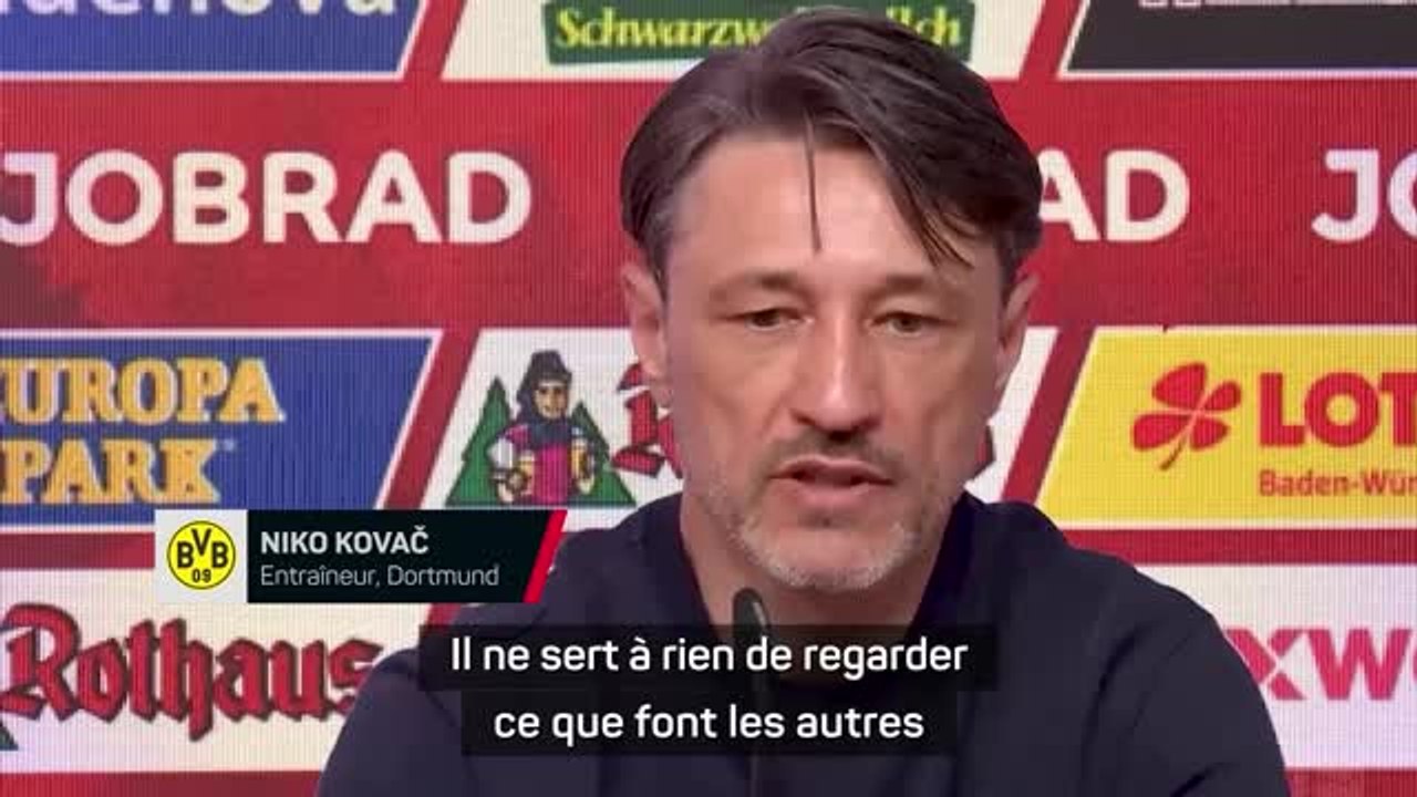 Dortmund - Kovač avant Barcelone : “C’est ce dont nous rêvons tous, jouer ces grands matches”