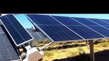 Solar-powered cleaning robot charges itself—smart, green, and effortlessly efficient!