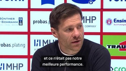 Leverkusen - Alonso : “Après l’élimination en Coupe, nous voulions une victoire”