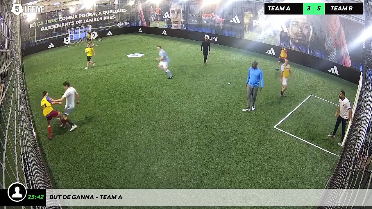 But de Ganna - Team A