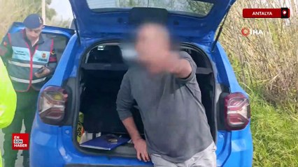 Antalya'da yasal sınırın 5 katı alkollü çıktı, ekiplere zor anlar yaşattı