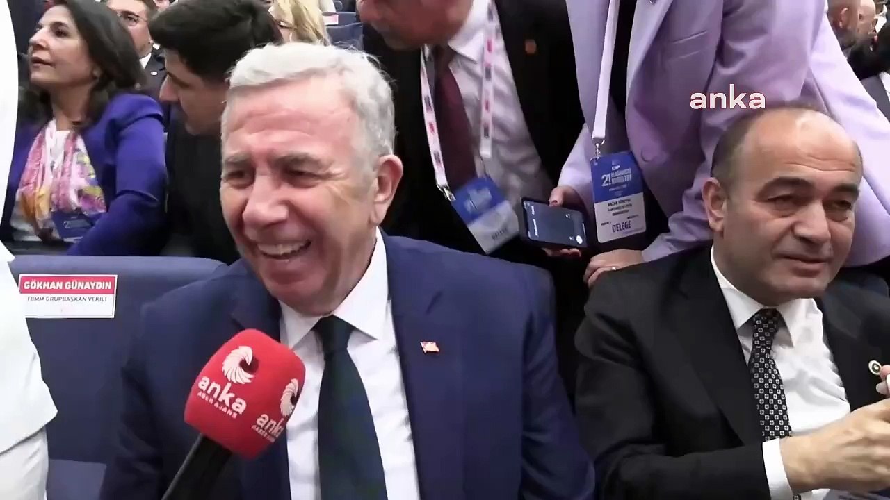 Mansur Yavaş'tan kurultayda 'İmamoğlu' mesajı