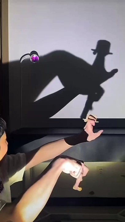 wow what a talent. dance with fingers.