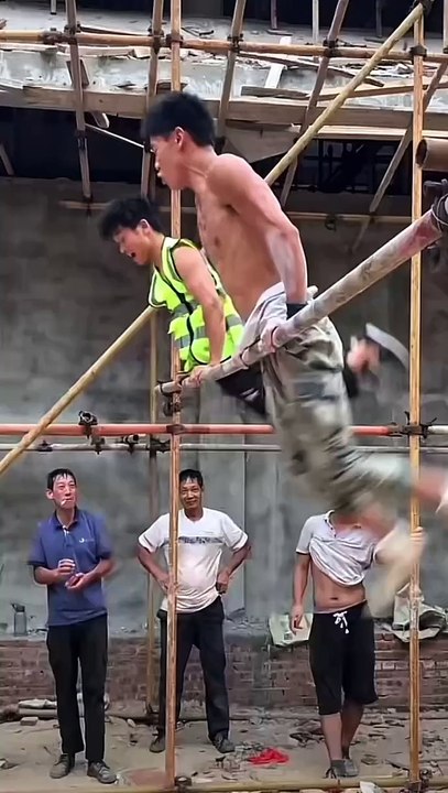 gymnastic and fitness at peak.