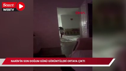 Narin’in son doğum günü görüntüleri ortaya çıktı