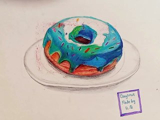 Color pencil realistic art pieces