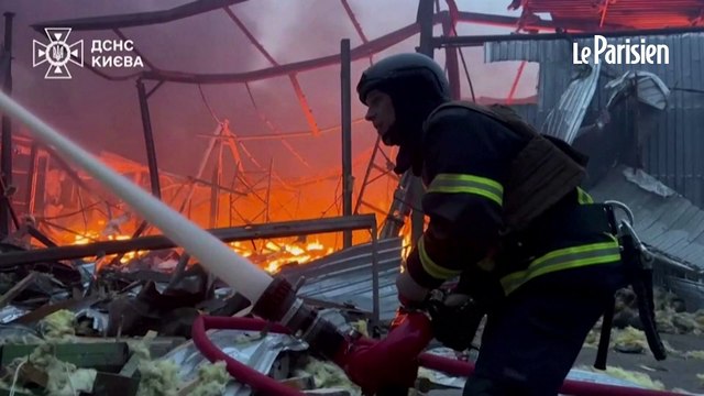 Ukraine : au moins trois blessés à Kiev dans une « attaque de missile » et des « explosions »
