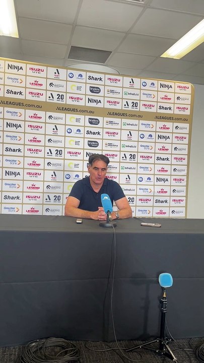 Jets coach Rob Stanton, Newcastle Herald, April 6, 2025