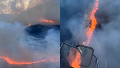 Wildfire in the Scottish Borders